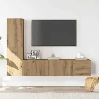 Beaumont 3 Piece Entertainment Unit - Artisan Oak, Engineered Wood
