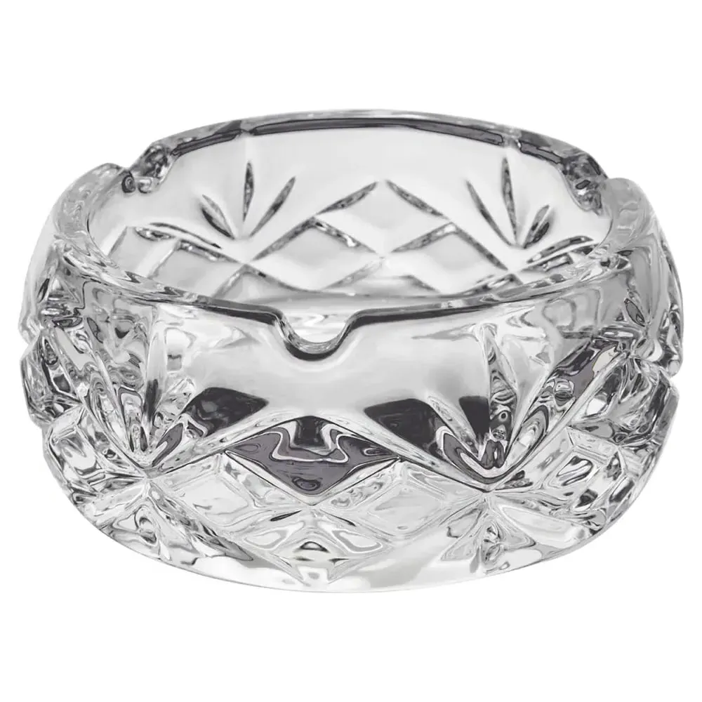 Beaumont Small Crystal Textured Ashtray - Clear product