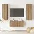 Beaverton 80cm 3 Piece Entertainment Unit - Artisan Oak