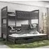 Beckley Bunk Bed with Trundle - Graphite, Wood