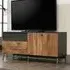 Beckley TV Sideboard with 2 Doors - Vintage Oak