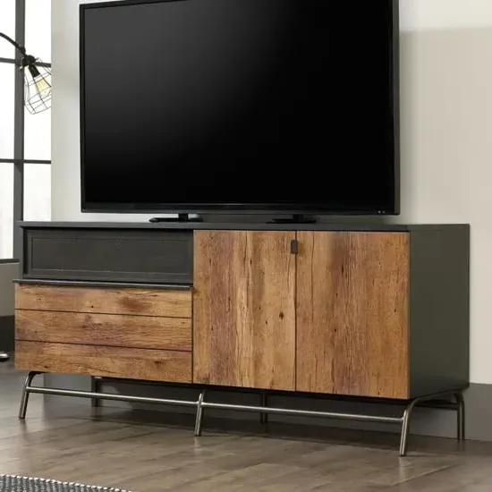 Beckley TV Sideboard with 2 Doors - Vintage Oak