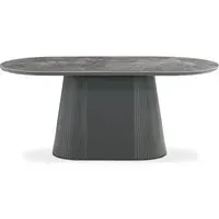 Bedford 180cm Sintered Stone Dining Table - Grey