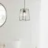 Bedford Pendant Light - Antique Brass, Clear Glass