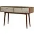 Beemim Console Table with 2 Drawers - Natural, Mango Wood