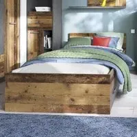 Beeston Small Single Bed Frame - Walnut