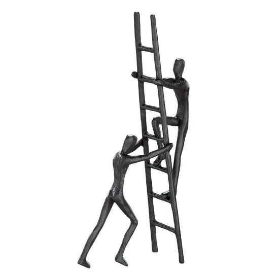 Begins Iron Design Sculpture - Antique Brown product