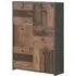 Beile Sideboard 6 Doors - Grey, MDF