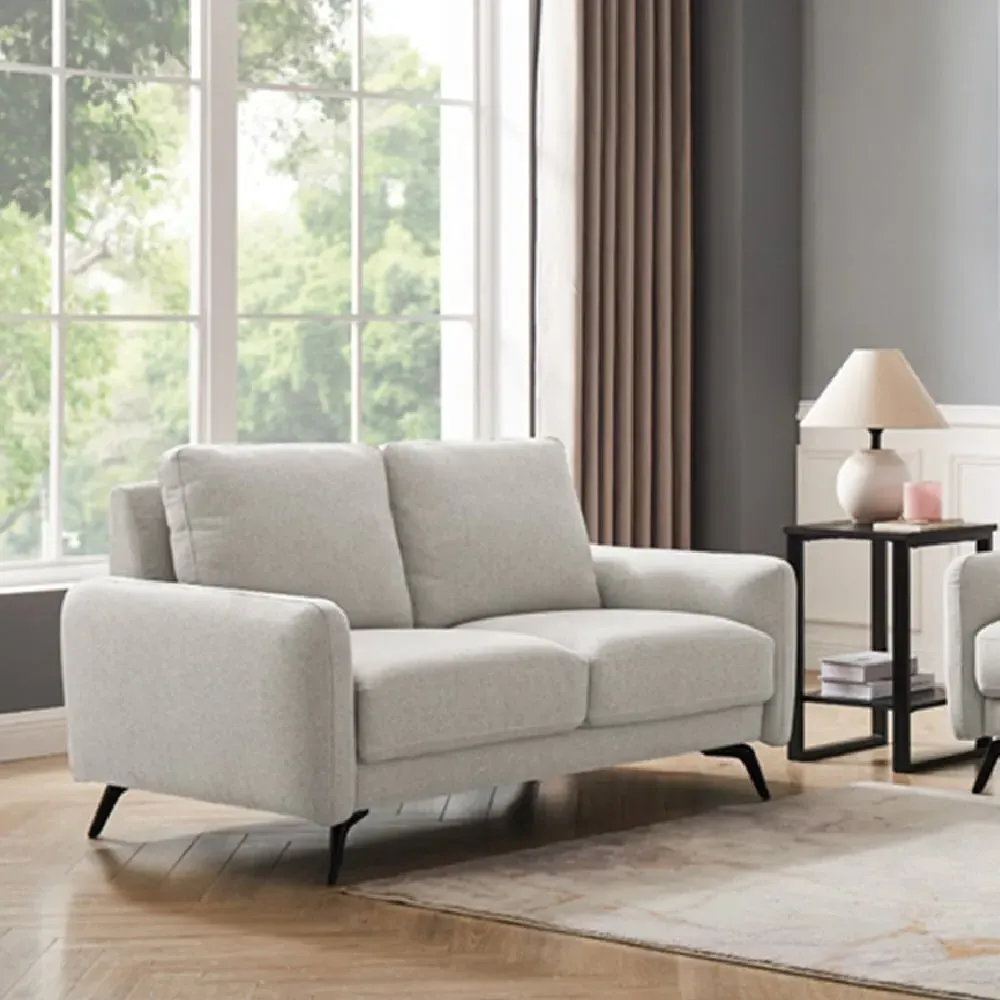 Belfast 2-Seater Sofa - Oatmeal, Fabric