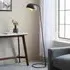 Belfast Metal Floor Lamp - Black, Antique Brass