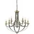 Belfry 9 Lights Pendant Light - Dark Bronze, Brass