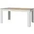 Belgin Extendable Dining Table - White, Oak