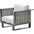 Belgrade Garden Lounge Chair with Cushion - Sand, Aluminium