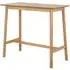 Belgrade Rectangular Bar Table - Matt Oak