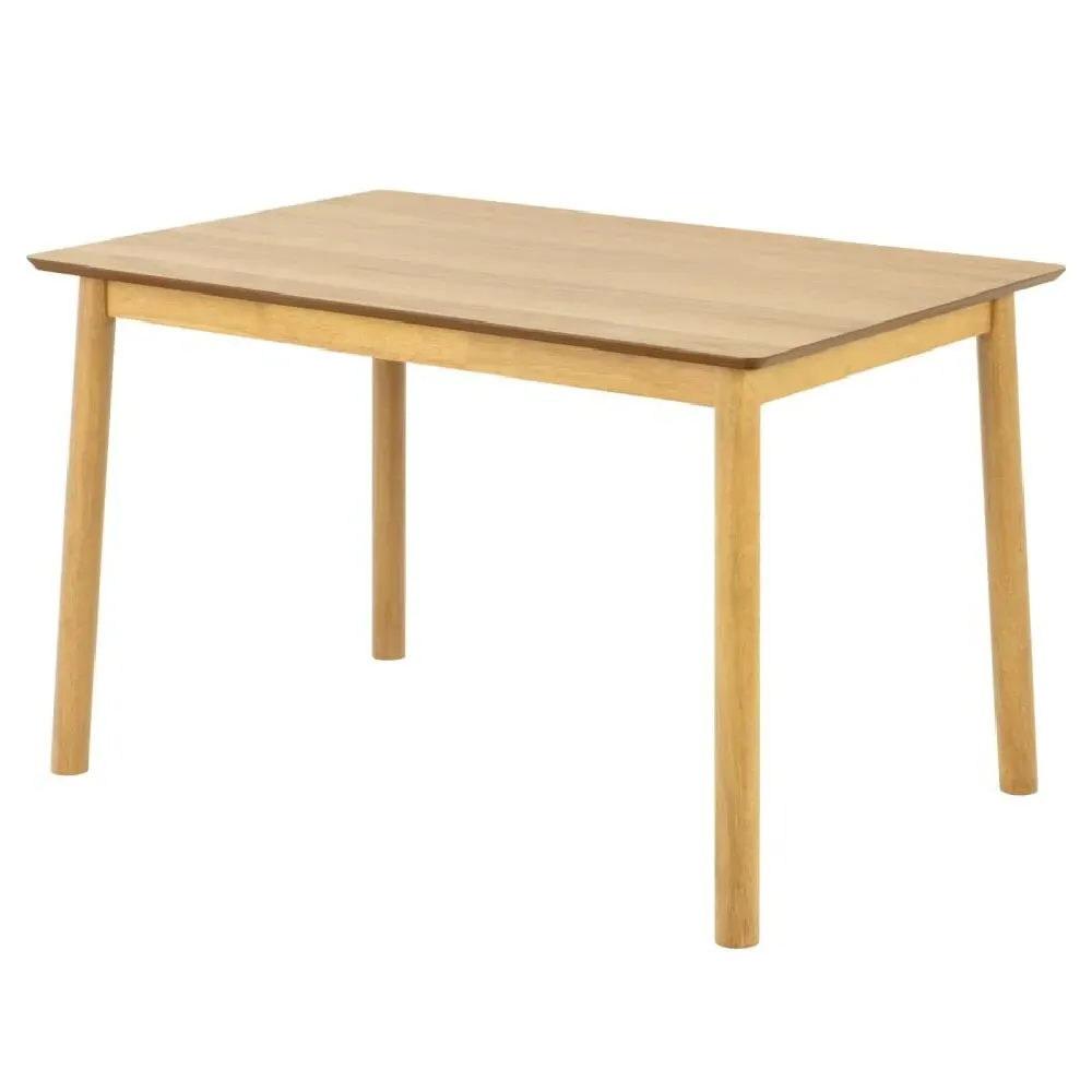 Belgrade Rectangular Dining Table - Matt Oak