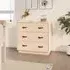 Belint 3 Drawer Chest - Natural, Pine Wood