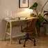 Belleville Laptop Desk with 1 Drawer - Matt Oak
