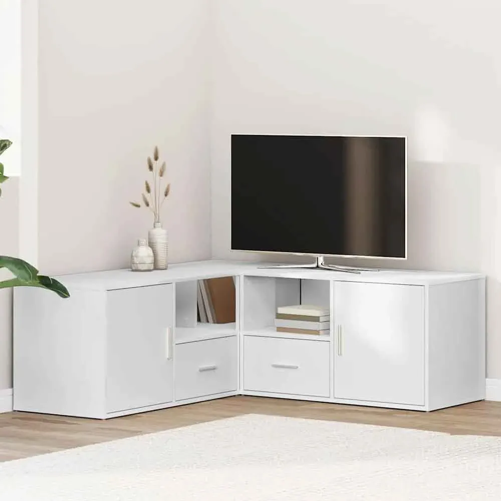 Belleville Large Sideboard TV Stand - White, Engineered Wood product