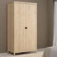 Bellevue 2-Door Wardrobe - Oak