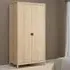 Bellevue 2-Door Wardrobe - Oak