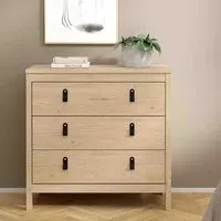 Bellevue Chest of 3 Drawers - Oak