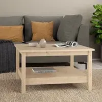 Bellevue Coffee Table with Undershelf - Oak