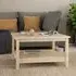 Bellevue Coffee Table with Undershelf - Oak