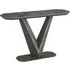 Bellevue Rectangular Console Table - Slate Grey, Ceramic