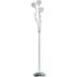Bellis II 3 Light Floor Lamp - Clear, Chrome