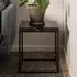 Bellmore Square Side Table - Black, Wood