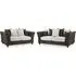 Bellvue 3+2 Seater Sofa Set - Grey, Faux Leather