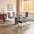 Belmonte Small Extendable Dining Set with Bench - Grey
