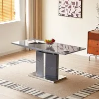 Belmonte Small Extendable Dining Table - Grey