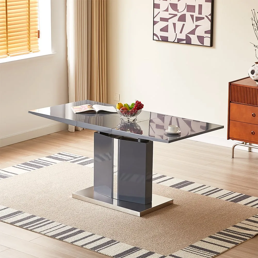 Belmonte Small Extendable Dining Table - Grey image