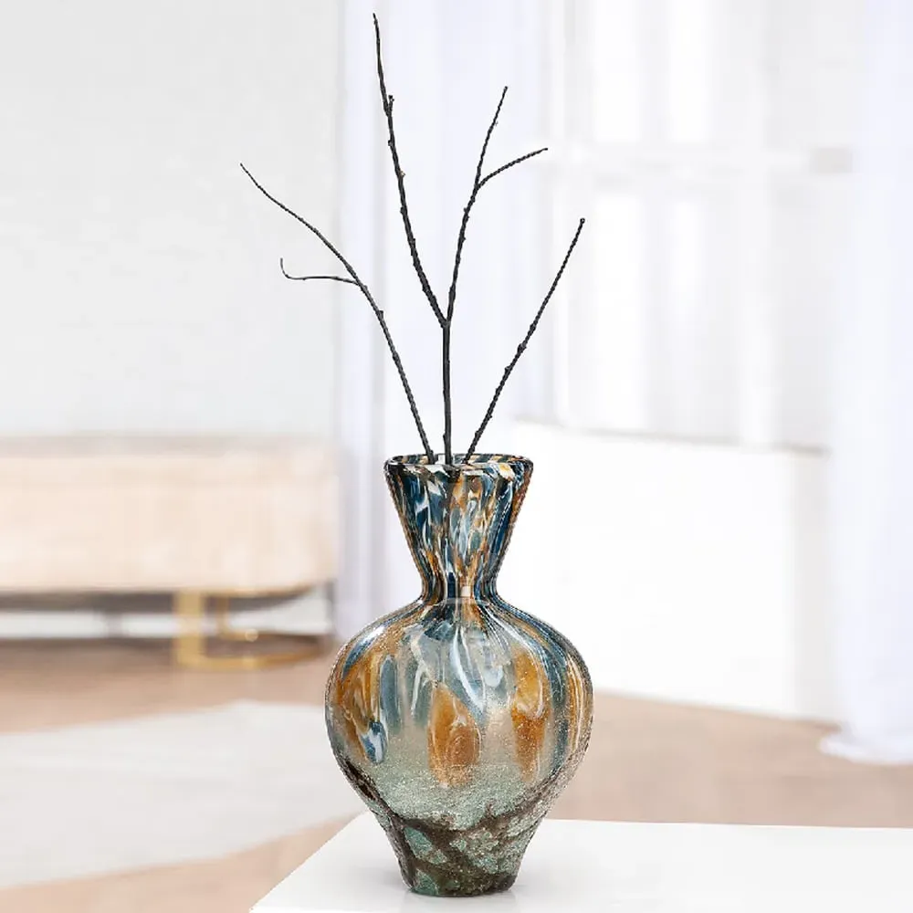 Belmora Small Glass Vase - Brown product