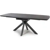Beloit Large Extendable Dining Table - Black