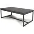 Beloit Rectangular Coffee Table - Black, Wood