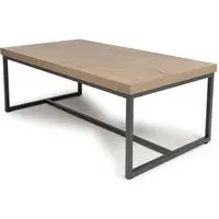 Beloit Rectangular Coffee Table - Rustic Oak