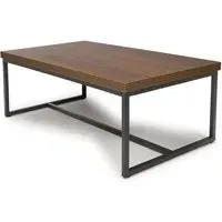 Beloit Rectangular Coffee Table - Smoked Oak, Wood