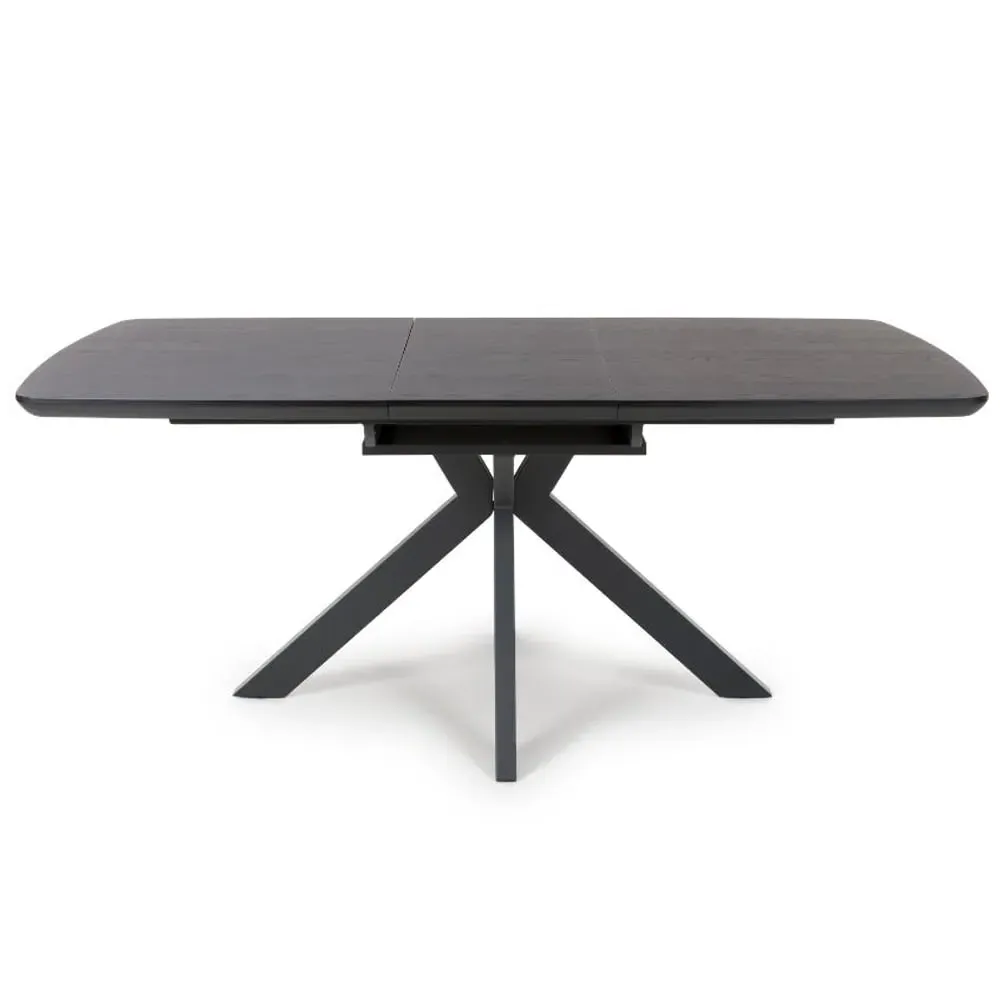 Beloit Small Extendable Dining Table - Black image