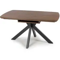 Beloit Small Extendable Dining Table - Smoked Oak