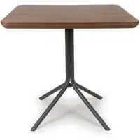 Beloit Square Dining Table - Smoked Oak, Wood