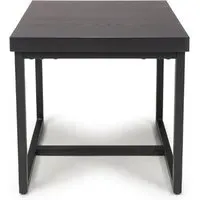 Beloit Square End Table - Ash Black, Wood