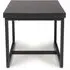 Beloit Square End Table - Ash Black, Wood