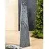 Belton Decorative Pillar with Twinkling Lights - Grey, Metal