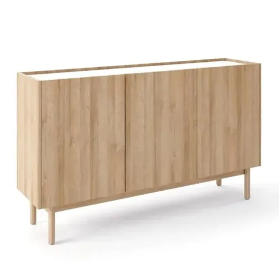 Belton Large Sideboard with 3 Doors - Riviera Oak