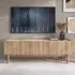 Belton TV Stand with 3 Doors - Riviera Oak