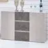 Beltran Sideboard - Cream, High Gloss