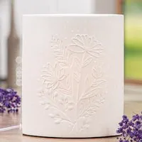 Belvaro Floral LED Table Lamp - White, Porcelain alternate view