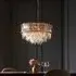 Bemidji 9 Light Crystal Pendant Ceiling Light - Brushed Brass